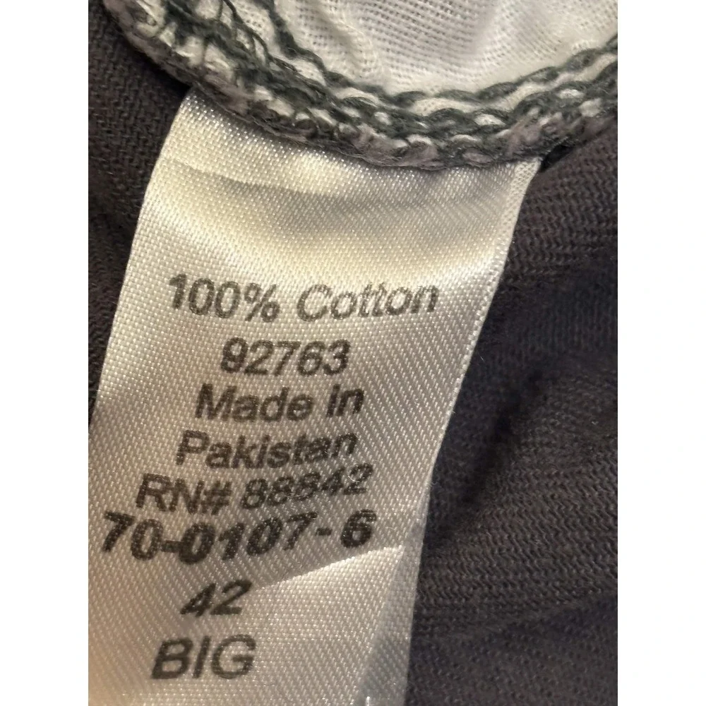 Boulder Creek Trading Company Mens Shorts 42 BIG Cargo Shorts Gray 100% Cotton